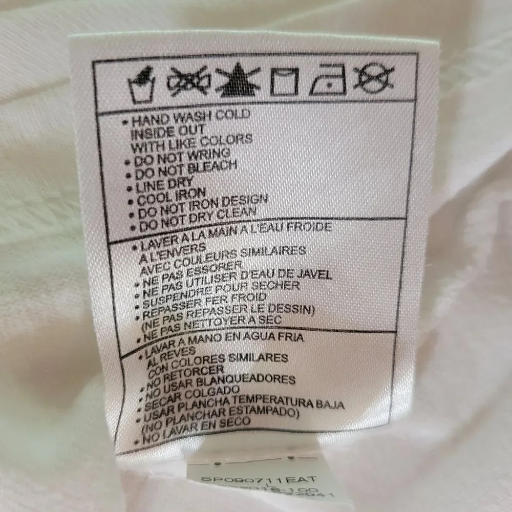 Nike Men's White Crewneck LOVE Net Short Sleeve Tee